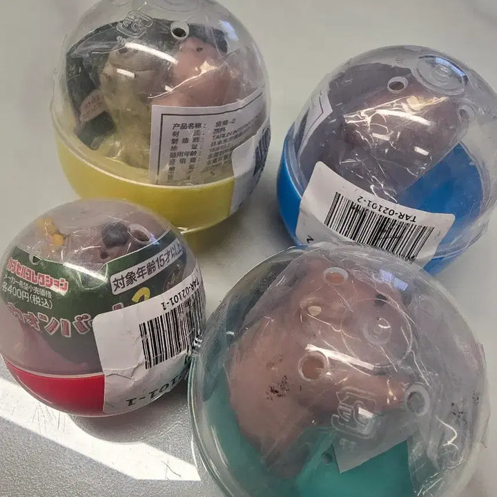 [BUNJANG] Wombat Gacha Series 2 Complete Set (4 types) - Sealed / 웜뱃 가챠 2탄 미개봉 4종 세트로 일괄 판매합니다.