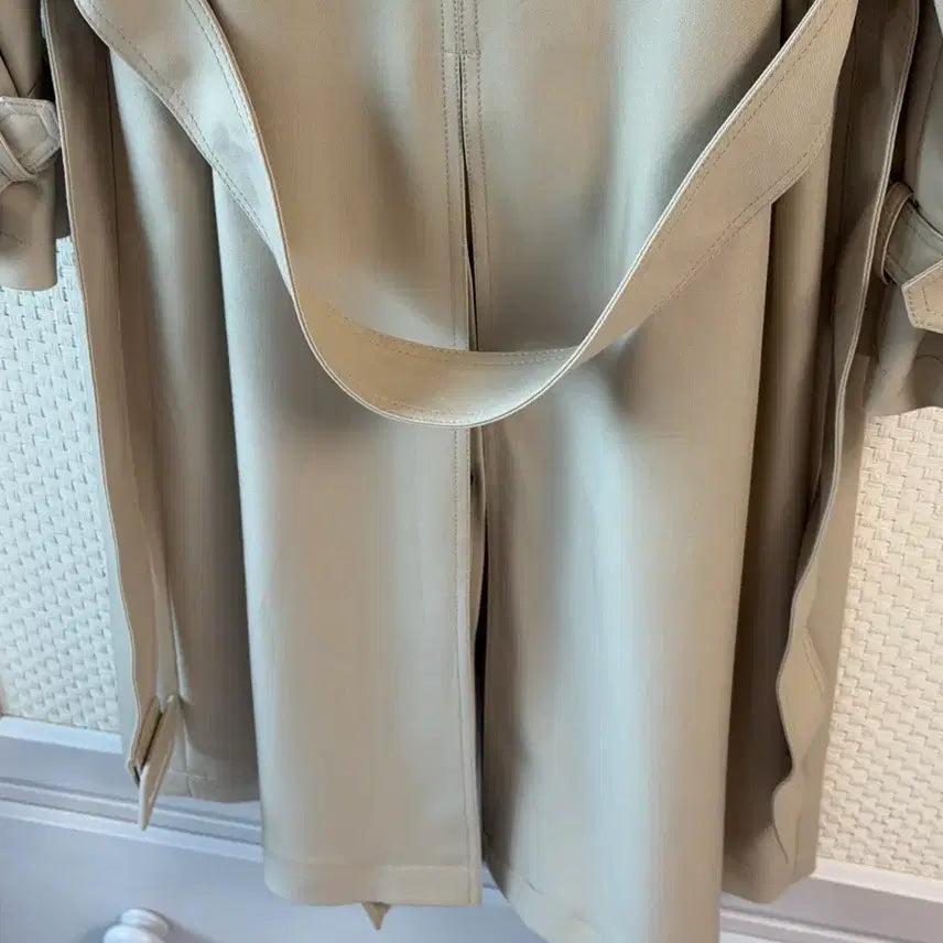 [BUNJANG] CC Collect Beige Trench Coat (Size 55) / CC collect 베이지 트렌치 코트 55