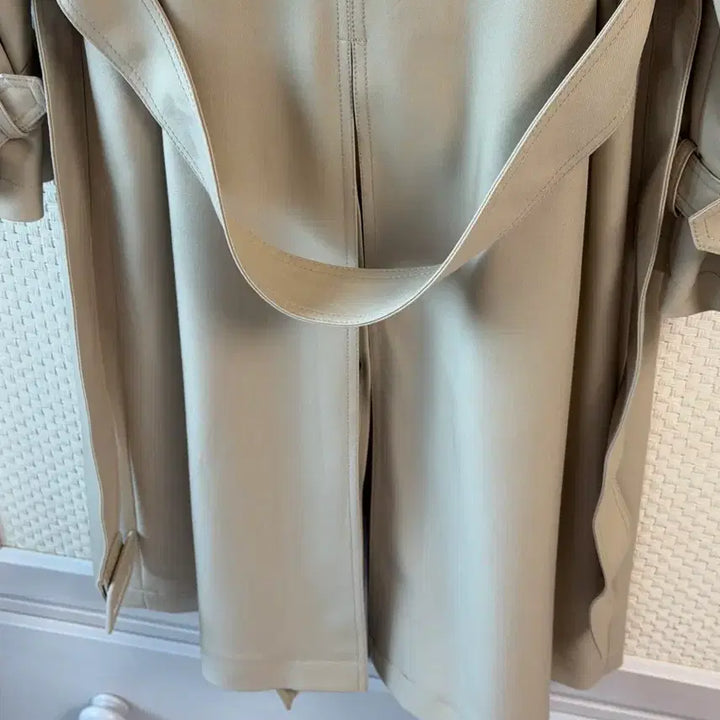 [BUNJANG] CC Collect Beige Trench Coat (Size 55) / CC collect 베이지 트렌치 코트 55