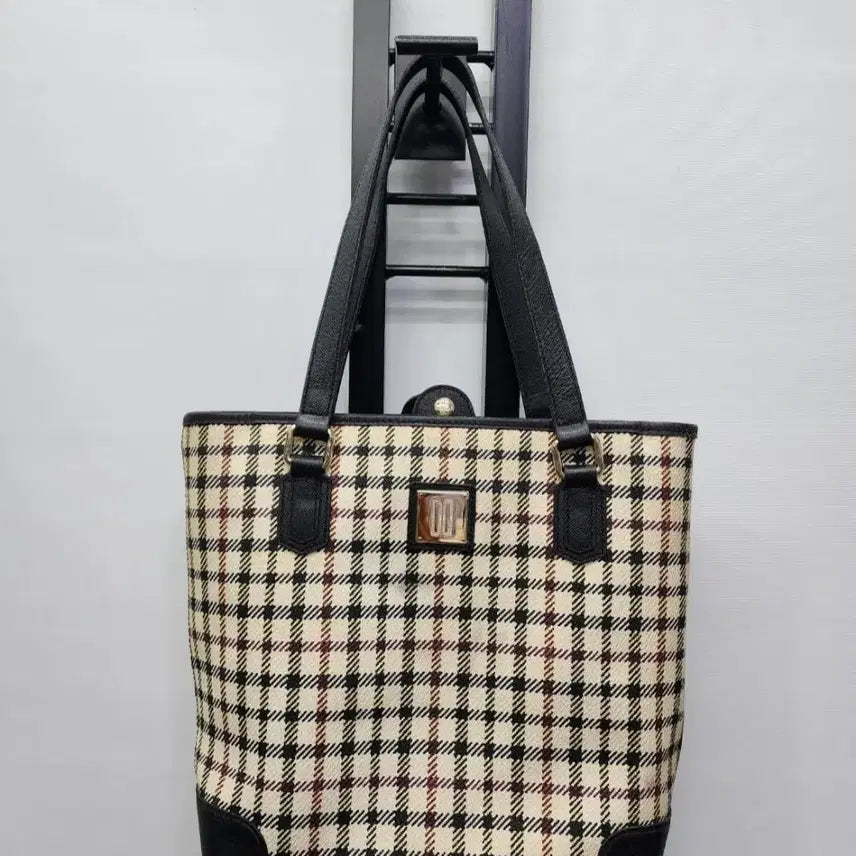 [BUNJANG] DAKS Signature Tote &amp; Shoulder Bag / DAKS닥스시그니처  토트겸 숄더백