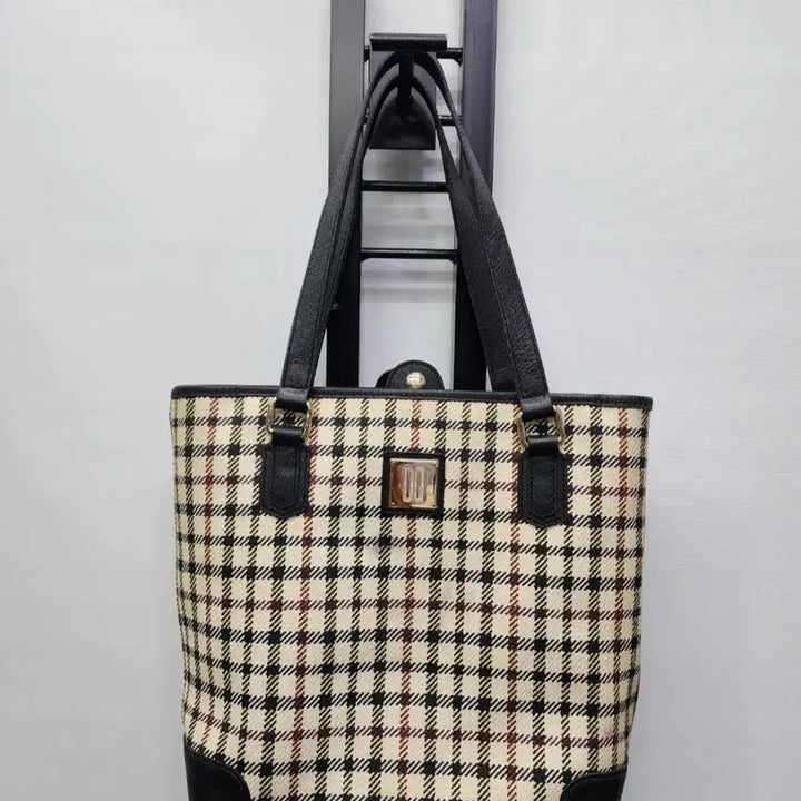 [BUNJANG] DAKS Signature Tote &amp; Shoulder Bag / DAKS닥스시그니처  토트겸 숄더백