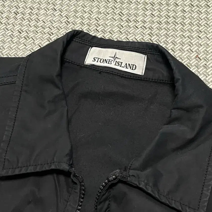 [BUNJANG] Stone Island Stretch Cotton Twill Overshirt / 착2회 스톤아일랜드 스트레치 코튼 트윌 오버셔츠