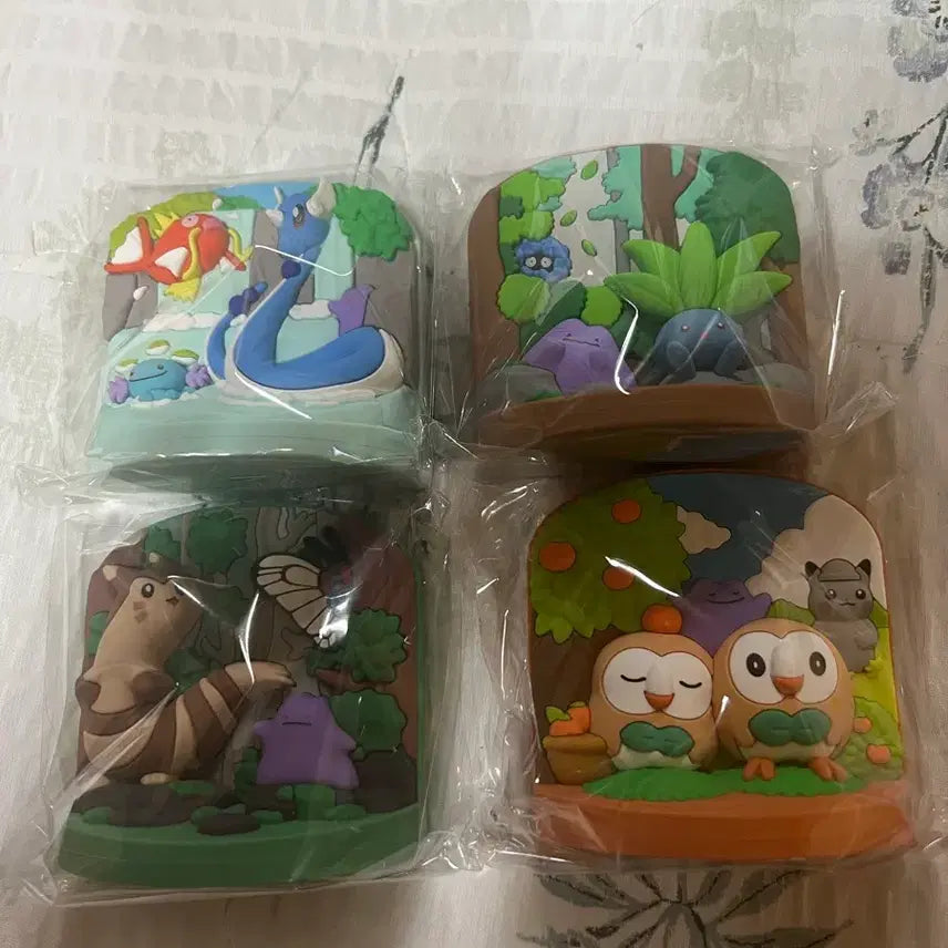[BUNJANG] Pokemon Jeju Edition Magnet Bundle Set / 포켓몬 제주에디션 랜덤 마그넷 4종 일괄