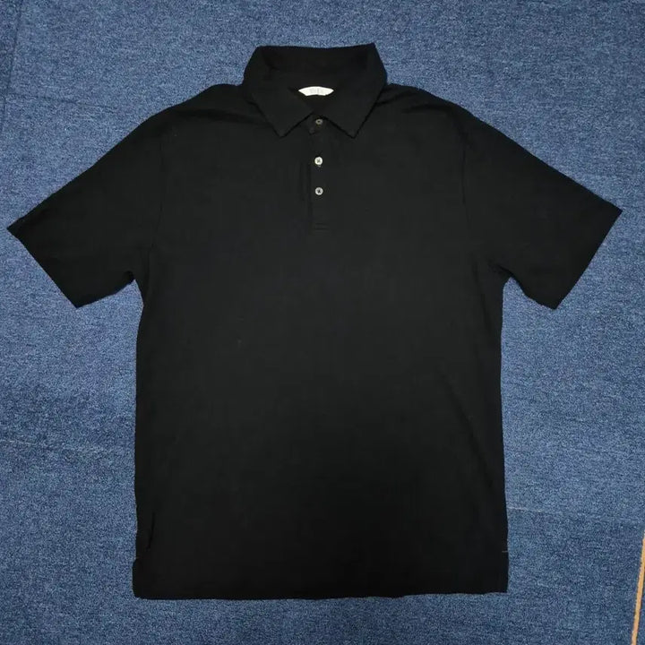[BUNJANG] Waijack Mini Waffle Polo Short-Sleeve T-Shirt - L / 와이잭 미니와플 폴로 반소매 티셔츠 L [정가 75,000원]