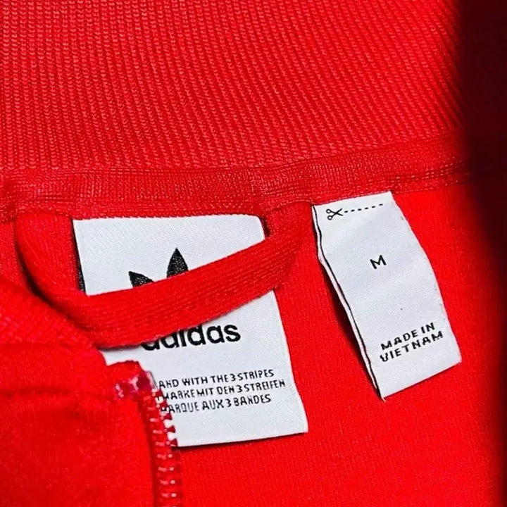 [BUNJANG] Adidas Red Training Suit Set / 아디다스 빨간색 트레이닝복 상하세트