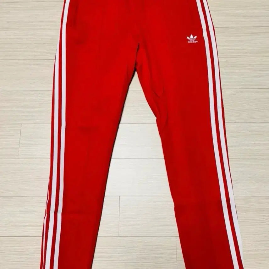 [BUNJANG] Adidas Red Training Suit Set / 아디다스 빨간색 트레이닝복 상하세트