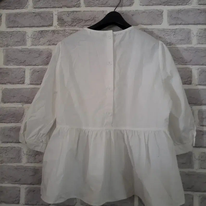 [SOLD OUT] 스파오 아이보리 칠부 블라우스 M/알뜰한여우