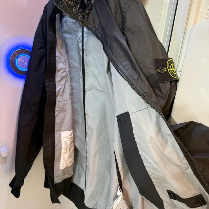[BUNJANG] Stone Island Membrana Windbreaker Jacket / [정식수입]23SS 스톤아일랜드 멤브라나 바람막이 V0029 블랙