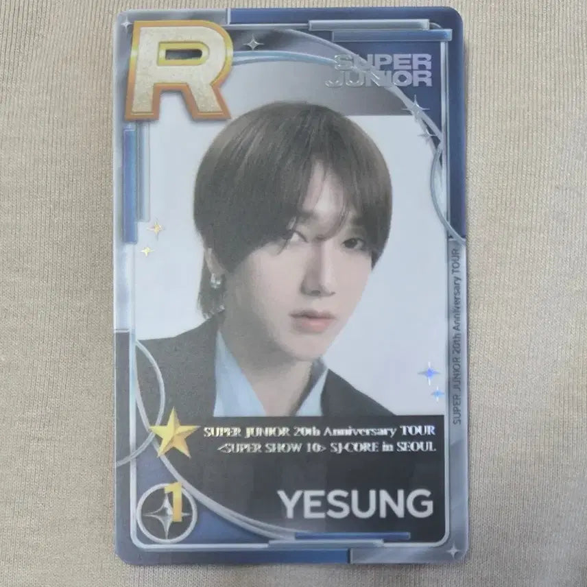 [SOLD OUT] 슈퍼주니어 예성 포카 (슈스엠 슈퍼쇼10)
