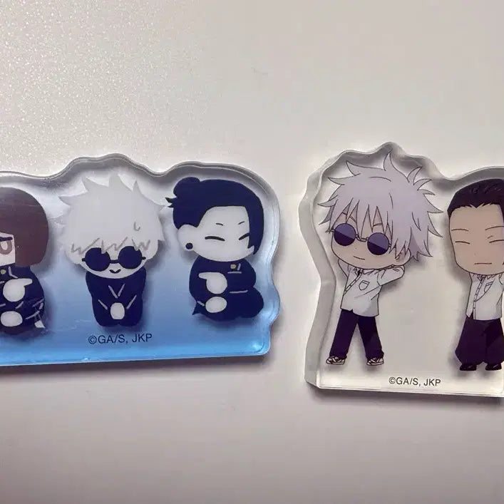 [BUNJANG] Jujutsu Kaisen Goukaku Block Acrylic Set / 주술회전 회옥옥절 코롯토 아크릴 블럭 2종 일괄