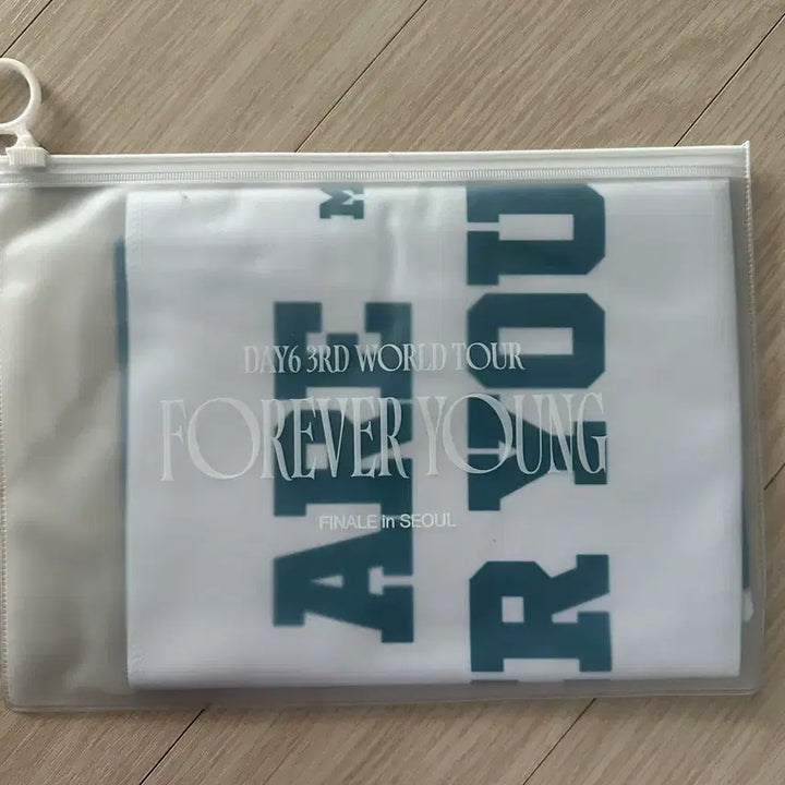 [BUNJANG] Day6 Forever Young Finale Made Gift Slogan / 데이식스 포에버영 피날레 마데 기프트 슬로건