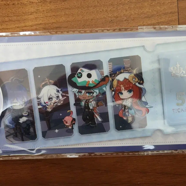 [BUNJANG] Genshin PC Lounge 5th Anniversary Acrylic Ticket / (반택포함)원신 PC라운지 5주년 아크릴티켓