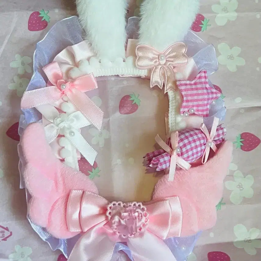 [SOLD OUT] 핑크사탕 레이스 탑로더