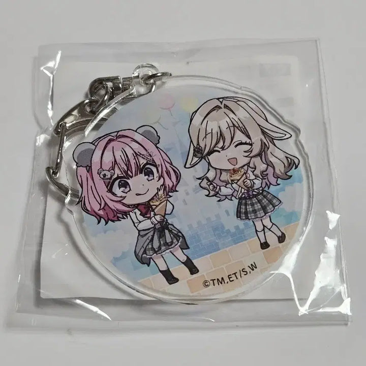 [BUNJANG] Watanare Ajisai Renako Acrylic Keychain (Sealed) / 와타나레 아지사이 레나코 아크릴 키링 미개봉 연인무리 백합