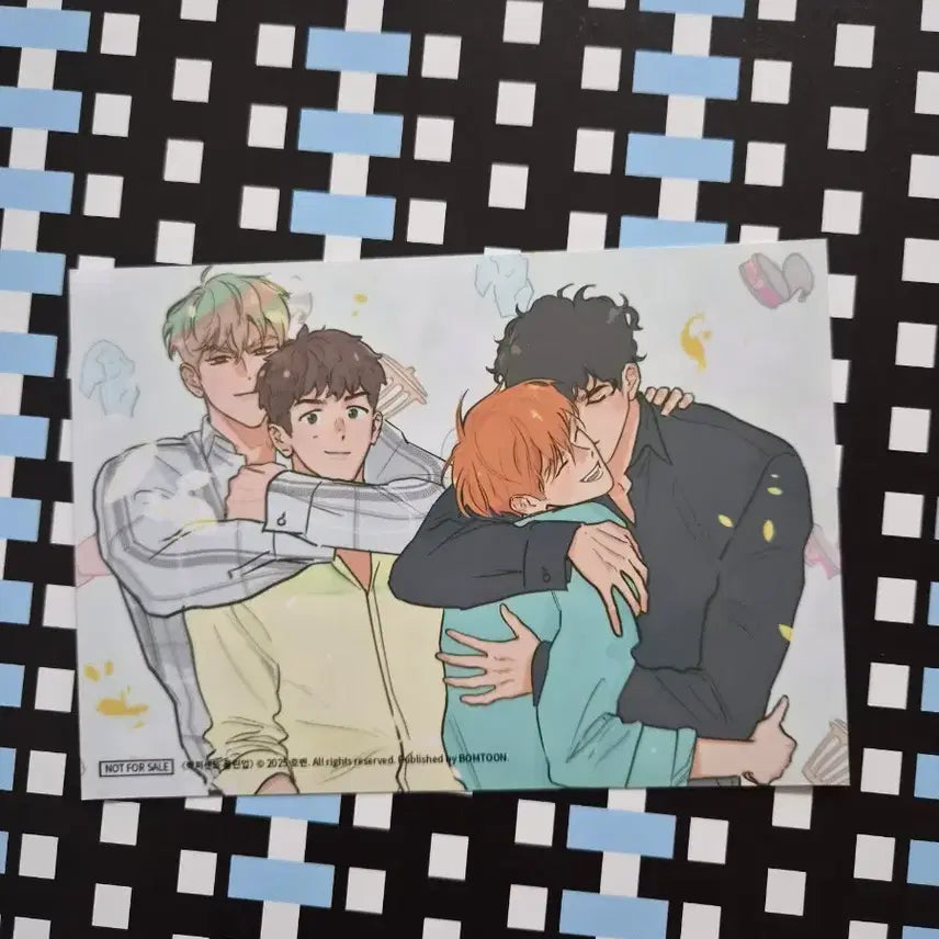 [BUNJANG] 100% Cleanup Bomtoon Home Party Photo Set / 백퍼센트 클린업 봄툰 홈파티 인화사진 5만원특전