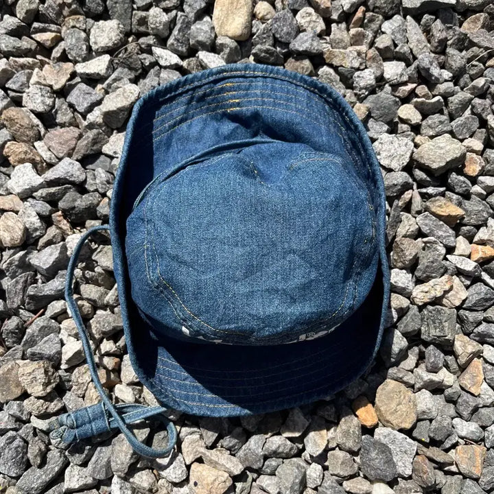 [BUNJANG] Wrangler Denim Vintage Bucket Hat / 랭글러 데님 빈티지 버킷햇
