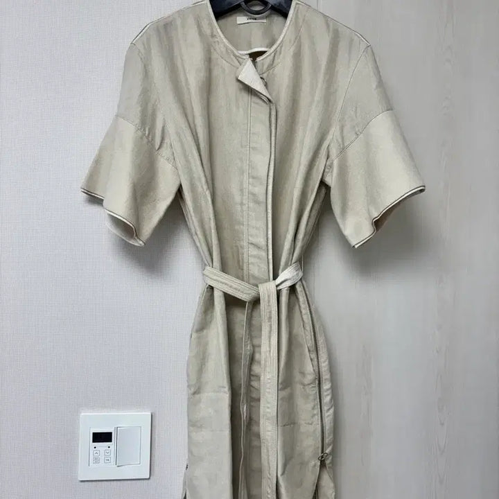 [BUNJANG] System Linen Jacket-Type Belted Dress / 한섬 시스템 자켓형 벨트 린넨원피스