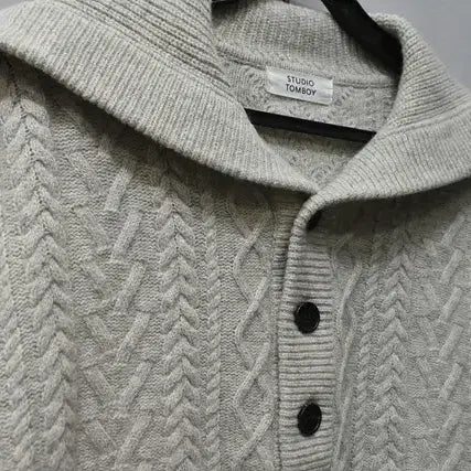 [BUNJANG] Studio Tomboy Cable Knit Sweater / 스튜디오톰보이 케이블 니트 F