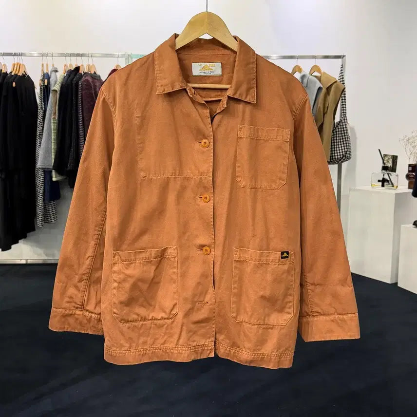 [BUNJANG] Le Mont Saint Michel Moleskin Work Jacket / [택포] [38] 르몽생미셸 몰스킨 워크자켓