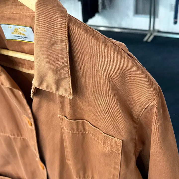 [BUNJANG] Le Mont Saint Michel Moleskin Work Jacket / [택포] [38] 르몽생미셸 몰스킨 워크자켓
