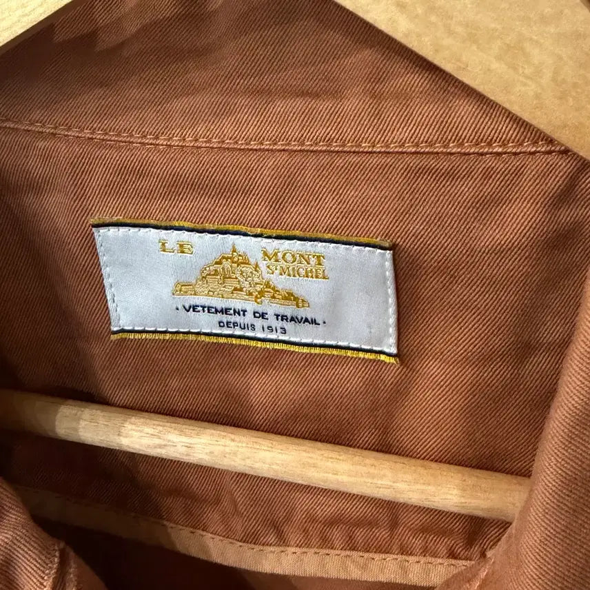 [BUNJANG] Le Mont Saint Michel Moleskin Work Jacket / [택포] [38] 르몽생미셸 몰스킨 워크자켓