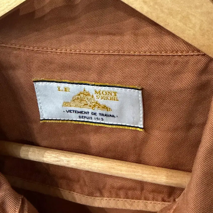 [BUNJANG] Le Mont Saint Michel Moleskin Work Jacket / [택포] [38] 르몽생미셸 몰스킨 워크자켓