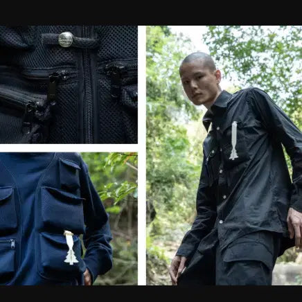[BUNJANG] MOUNTAIN RESEARCH Phishing Shirt / MOUNTAIN RESEARCH Phishing Shirt