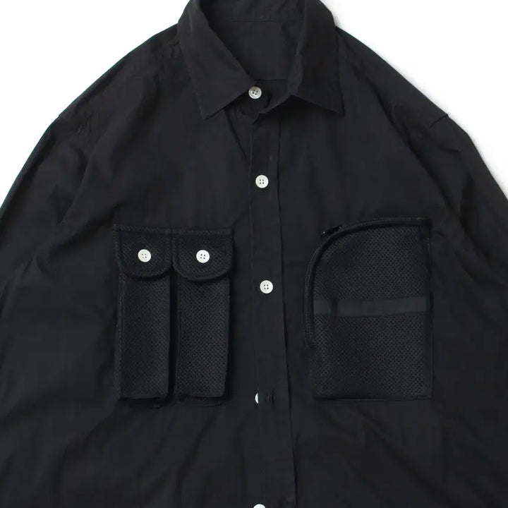 [BUNJANG] MOUNTAIN RESEARCH Phishing Shirt / MOUNTAIN RESEARCH Phishing Shirt