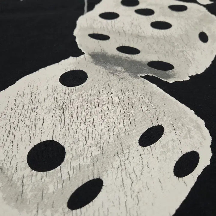 [BUNJANG] Stussy Dice Black Short Sleeve T-Shirt - Size L / 스투시 다이스 블랙 반팔 티셔츠