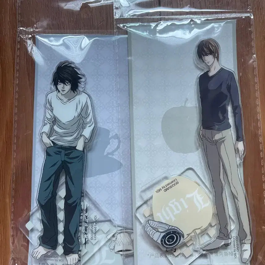 [BUNJANG] Death Note Official Acrylic Set / 미개봉 데스노트 공식 아크릴  엘 라이토 일괄