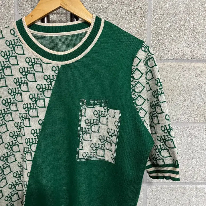 [BUNJANG] Pattern Short Sleeve Knit / 패턴 반팔 니트 (ybb102)