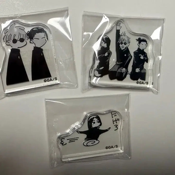 [BUNJANG] Jujutsu Kaisen Satoru Gojo Acrylic Mini Block Set / 주술회전 회옥옥절 사시스 아크릴 미니 블록 3종