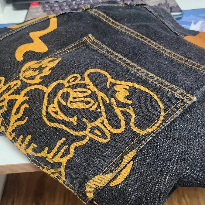 [BUNJANG] Weeekenders Dwarf Denim Pants Black / 위캔더스 드워프 데님 팬츠 블랙