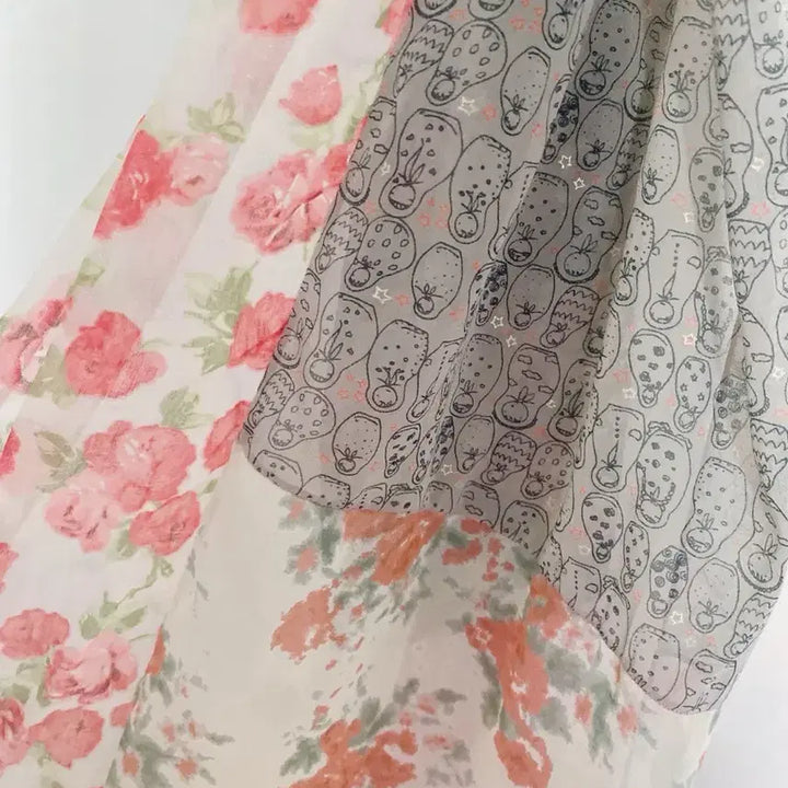 [SOLD OUT] 일본빈티지 모리걸 패치 스카프