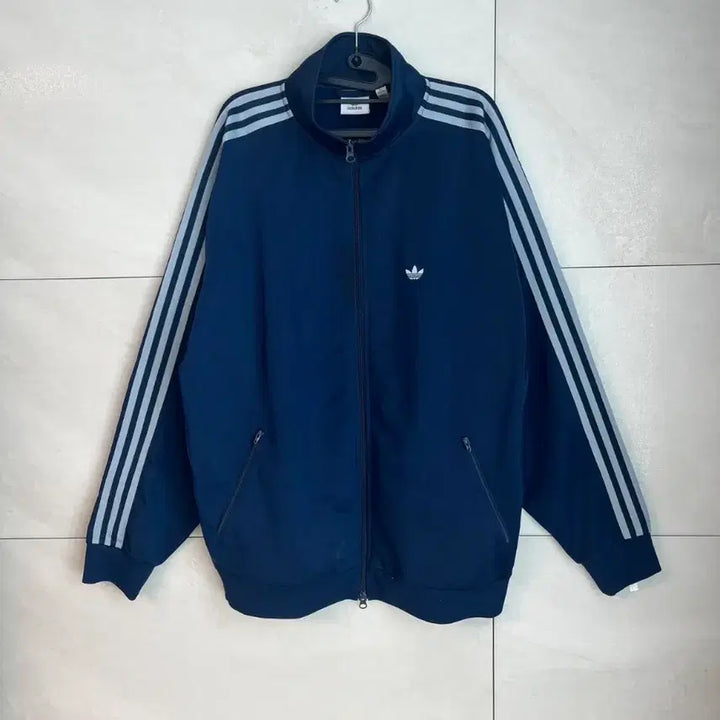 [BUNJANG] Adidas Beckenbauer Track Jacket Night Indigo XL / [루즈핏/XL] 아디다스 베켄바우어 대장 져지 나이트 인디고