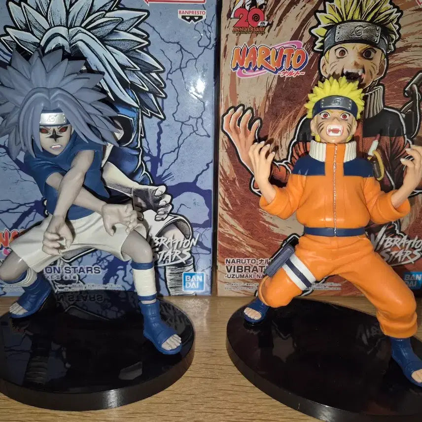 [BUNJANG] Naruto Sasuke 20th Anniversary Vibration Stars Figure Bundle Set / 일괄) 나루토 사스케 20주년 기념 바이브레이션 스타즈 피규어
