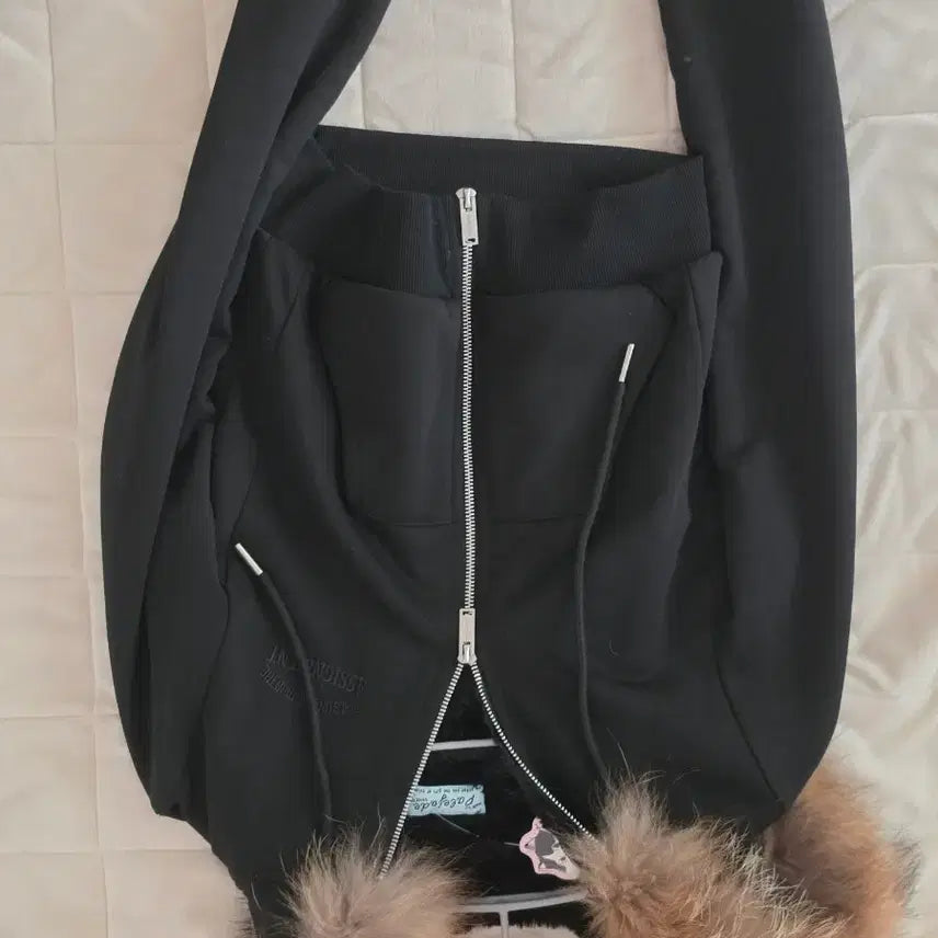 [BUNJANG] Pale Jade Wolf Joe Hooded Zip-up Jacket / 페일제이드 울프 조 후드집업 블랙 s사이즈
