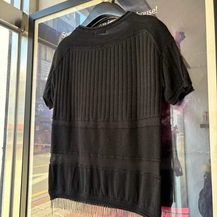 [BUNJANG] Bottega Veneta Fringe Knit Short Sleeve / Bottega Veneta 프린지 니트 반팔