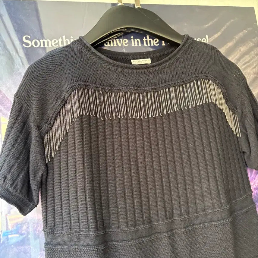 [BUNJANG] Bottega Veneta Fringe Knit Short Sleeve / Bottega Veneta 프린지 니트 반팔
