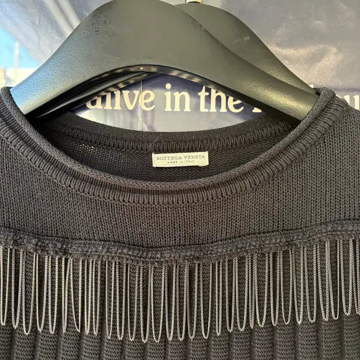 [BUNJANG] Bottega Veneta Fringe Knit Short Sleeve / Bottega Veneta 프린지 니트 반팔
