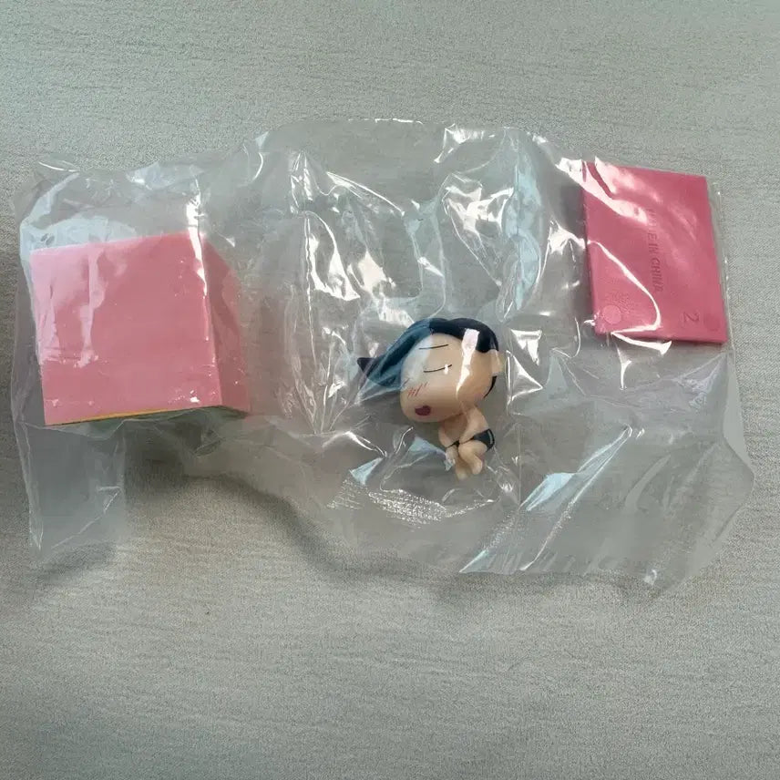 [BUNJANG] Crayon Shin-chan Bathroom Figure - Shiro / [미개봉 새상품] 짱구는 못말려 욕실 피규어 철수철수