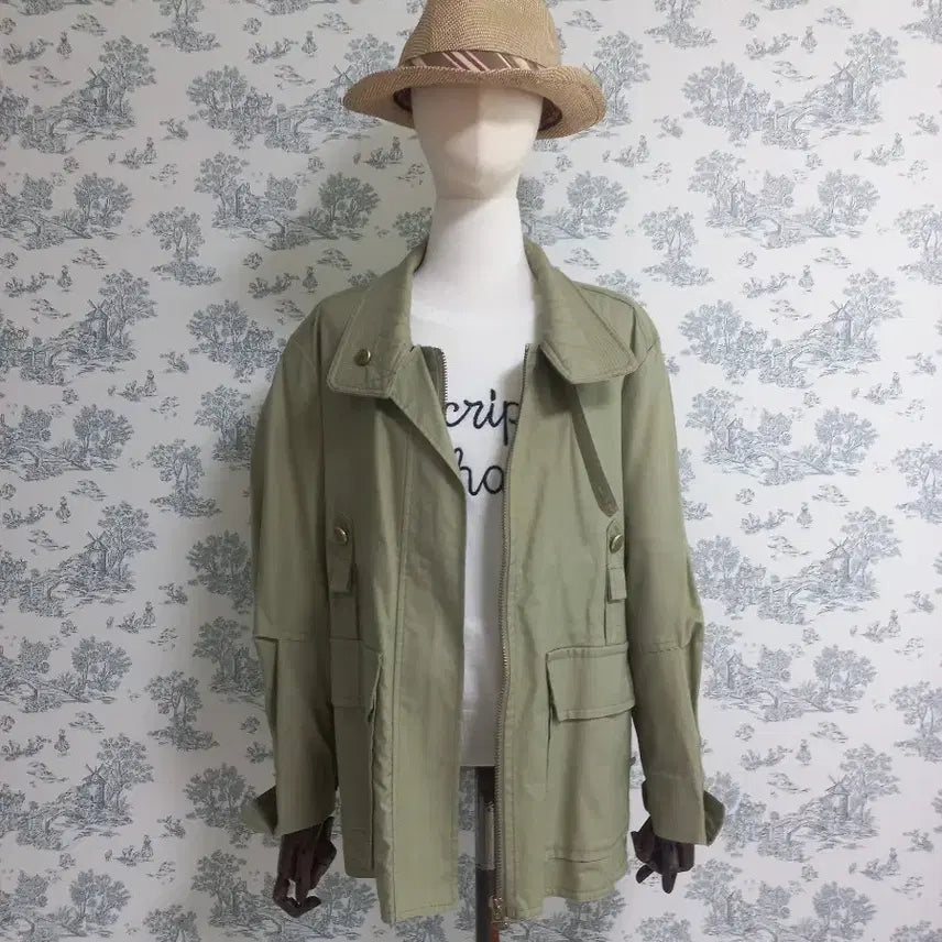 [BUNJANG] System Military Style Jacket / 시스템 야상 자켓