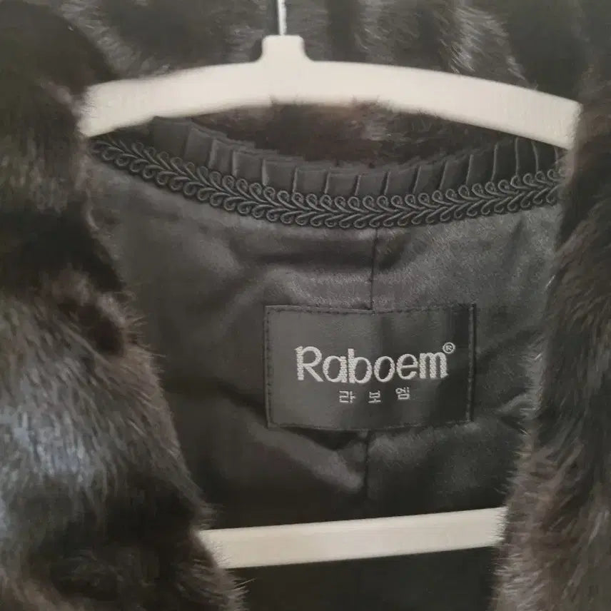 [BUNJANG] La Bomme Hooded Mink Coat (Size 66) / 라보엠 후드 밍크 코트(66사이즈)