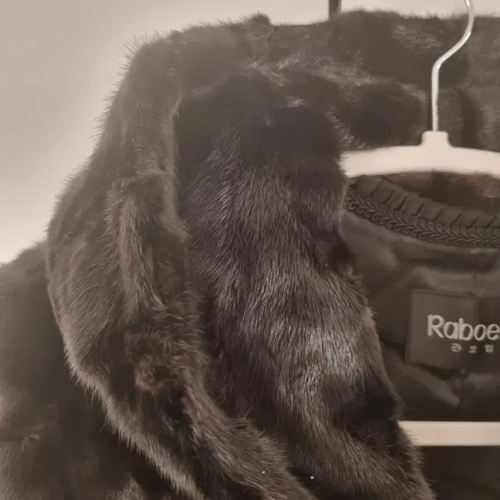 [BUNJANG] La Bomme Hooded Mink Coat (Size 66) / 라보엠 후드 밍크 코트(66사이즈)