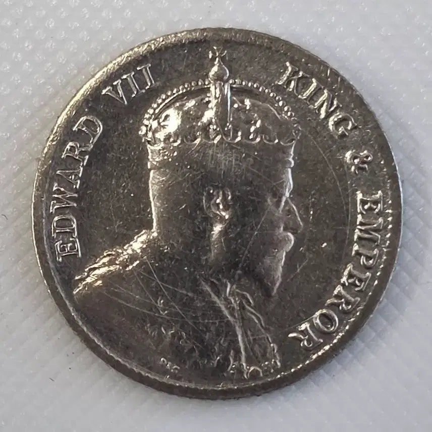 [BUNJANG] 1906 British Protectorate of Uganda 25 Cent Silver Coin / [정품은화] 1906년 영국령 우간다 보호령 25센트 은화 zk-2328