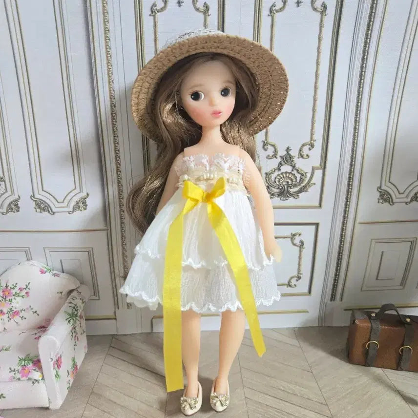 [BUNJANG] Koji Clara Ribbon Top Dress / 코지 클라라 탑원피스