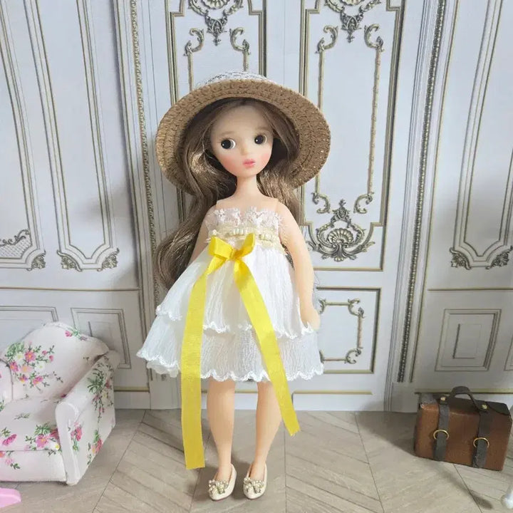 [BUNJANG] Koji Clara Ribbon Top Dress / 코지 클라라 탑원피스