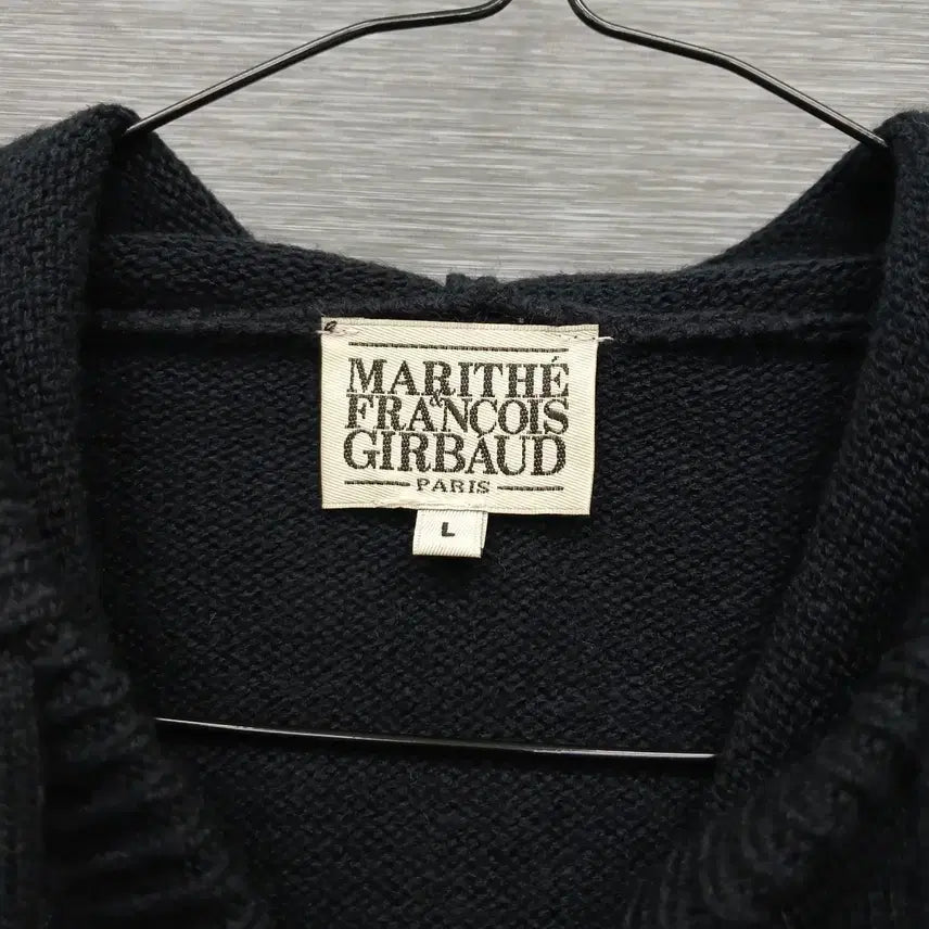 [BUNJANG] Marithe Francois Girbaud Knit Hooded Cardigan L / 4415 마리떼 프랑소와저버 니트 후드 가디건 L