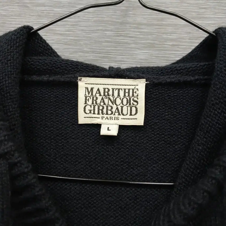 [BUNJANG] Marithe Francois Girbaud Knit Hooded Cardigan L / 4415 마리떼 프랑소와저버 니트 후드 가디건 L
