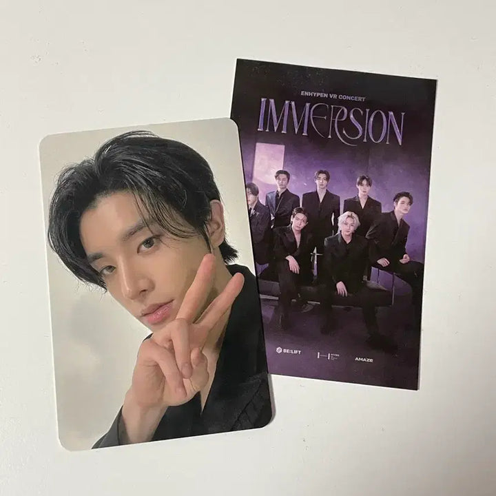 [BUNJANG] ENHYPEN Jake IMMERSION VR Bundle Set Photocard + Poster / 포카+포스터일괄/엔하이픈 VR 제이크 IMMERSION